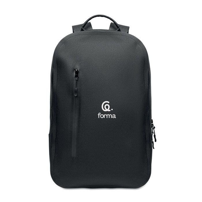 MO2600-03Brenna Laptop-Rucksack 300D RPET_ schwarz