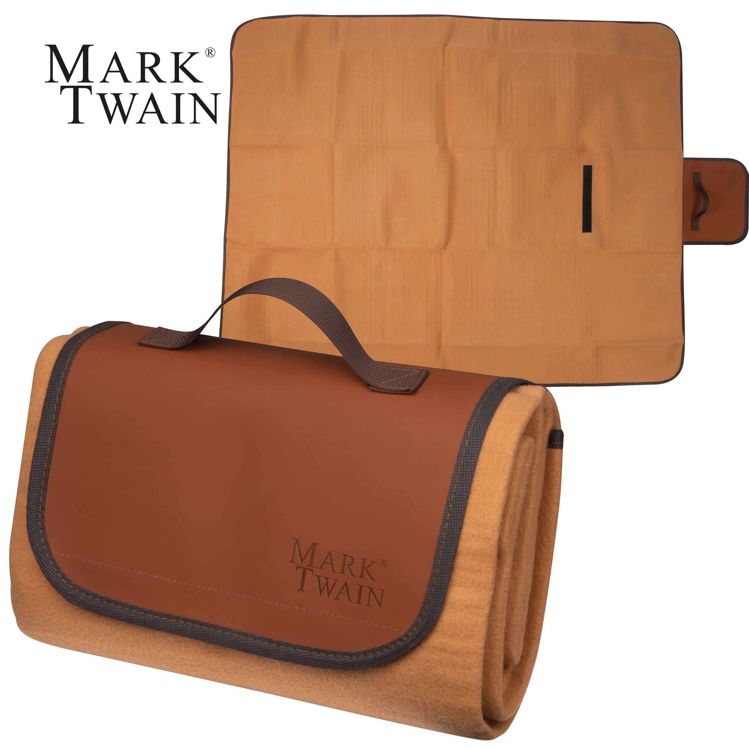 MA62687-13Mark Twain Picknickdecke SAMUELE_ beige