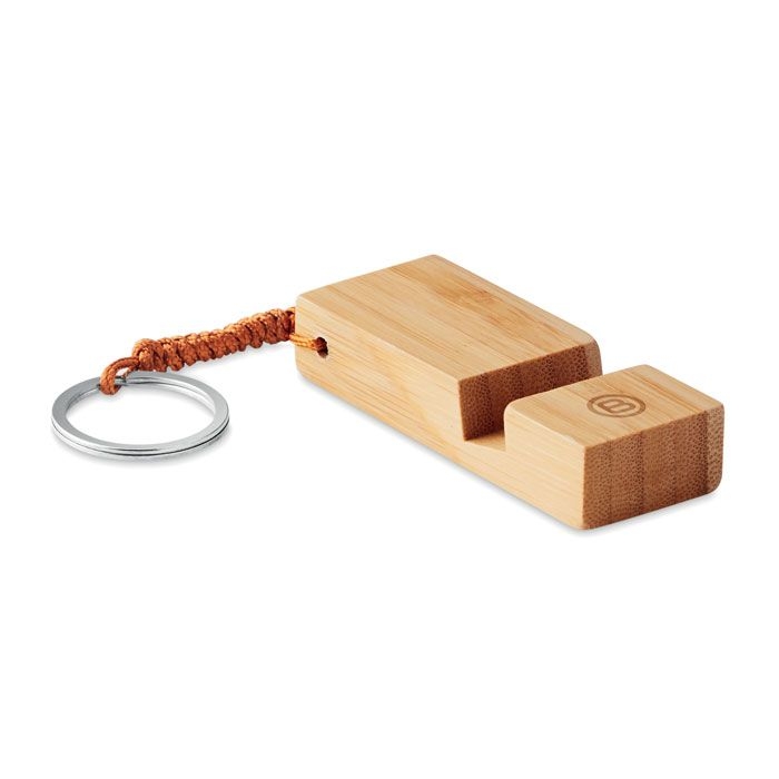 MO9743-40Trineu Schluesselring mit Halter_ holz