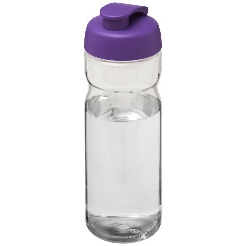 PF210436-17H2O Active® Base Tritan™ 650 ml Sportflasche mit Klappdeckel_ transparent klar_lila