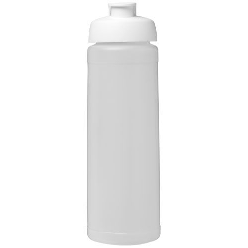 PF210070-17Baseline® Plus 750 ml Flasche mit Klappdeckel_ transparent_weiss