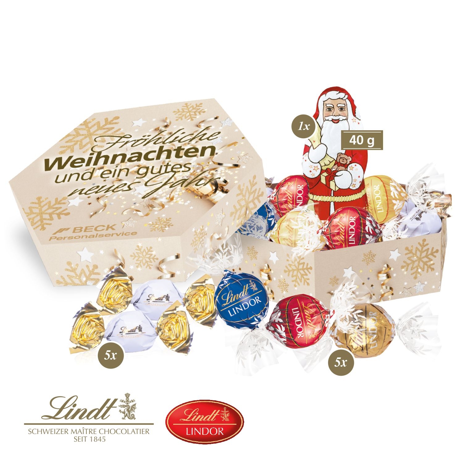 CD95402-01Suesse Praesentbox Weihnachten Maxi_ Lindt Mischung