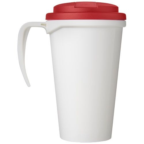 PF210420-9Brite-Ameriano® Grande 350 ml Isolierbecher mit auslaufsicherem Schraubverschluss_ weiss_rot