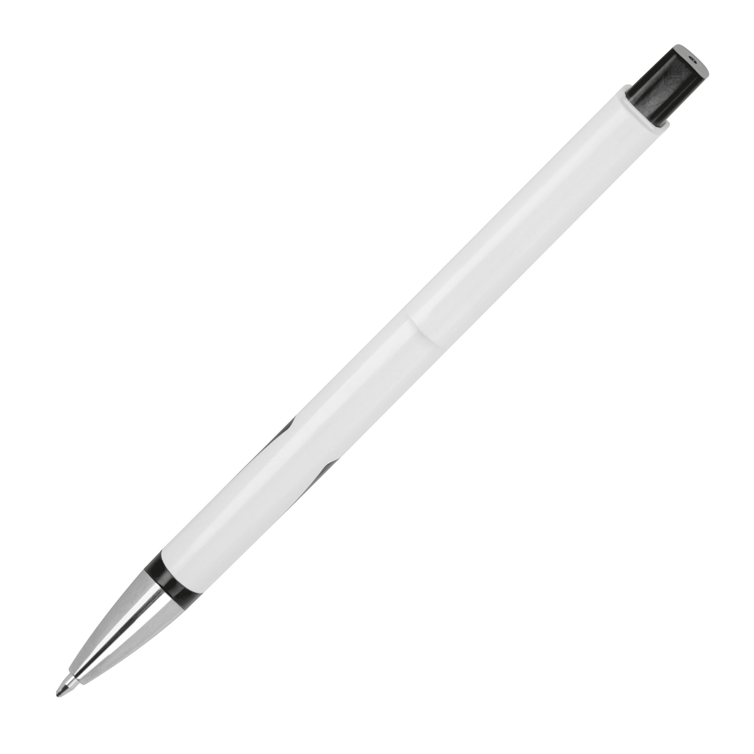 MA15471-03Recycelter ABS Kugelschreiber MAJA_ schwarz