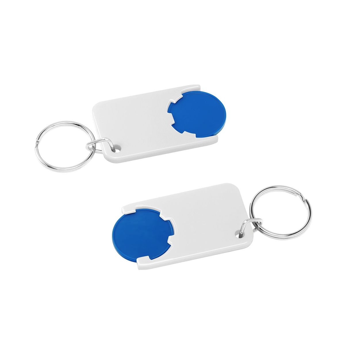 HE7454R-3-0Chiphalter mit 1€-Chip _Beta_ blau_ weiss