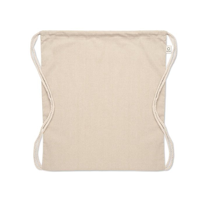 MO2401-13Cabetri Beutel mit Kordelzug recycelt_ beige