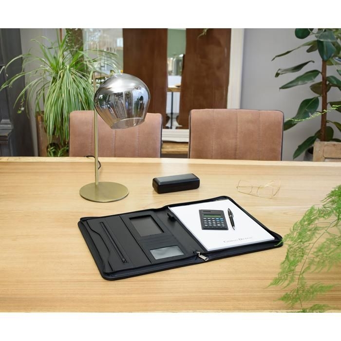 GI8603-01Charles Dickens® Dokumentenmappe aus Kunstleder Giada_ schwarz
