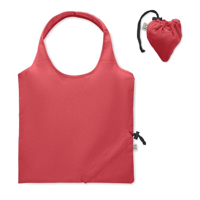 MO2487-05Carrie Colour Faltbare Einkaufstasche_ rot