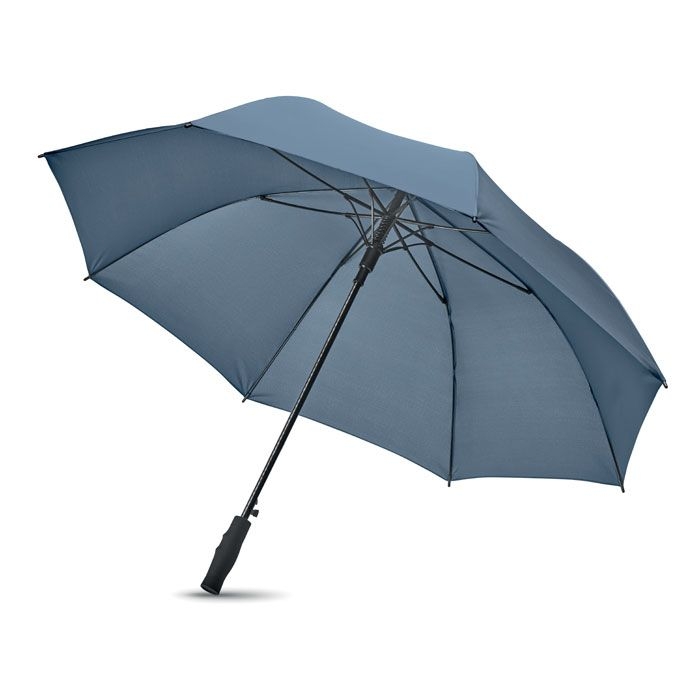 MO6175-04Grusa Regenschirm mit ABS Griff_ blau