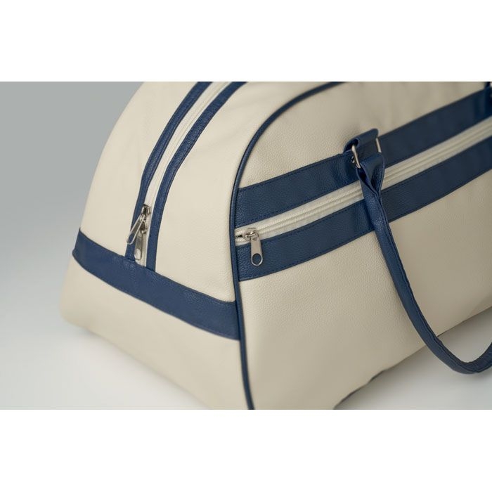 MO2987-13Nostalgic Sporttasche PU_ beige