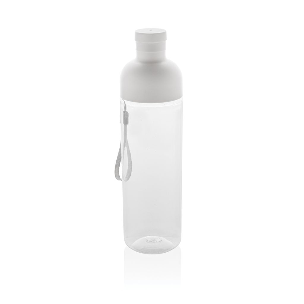 XDP437_01-3Impact auslaufsichere Wasserflasche aus RCS recyc. PET 600ml_ weiss