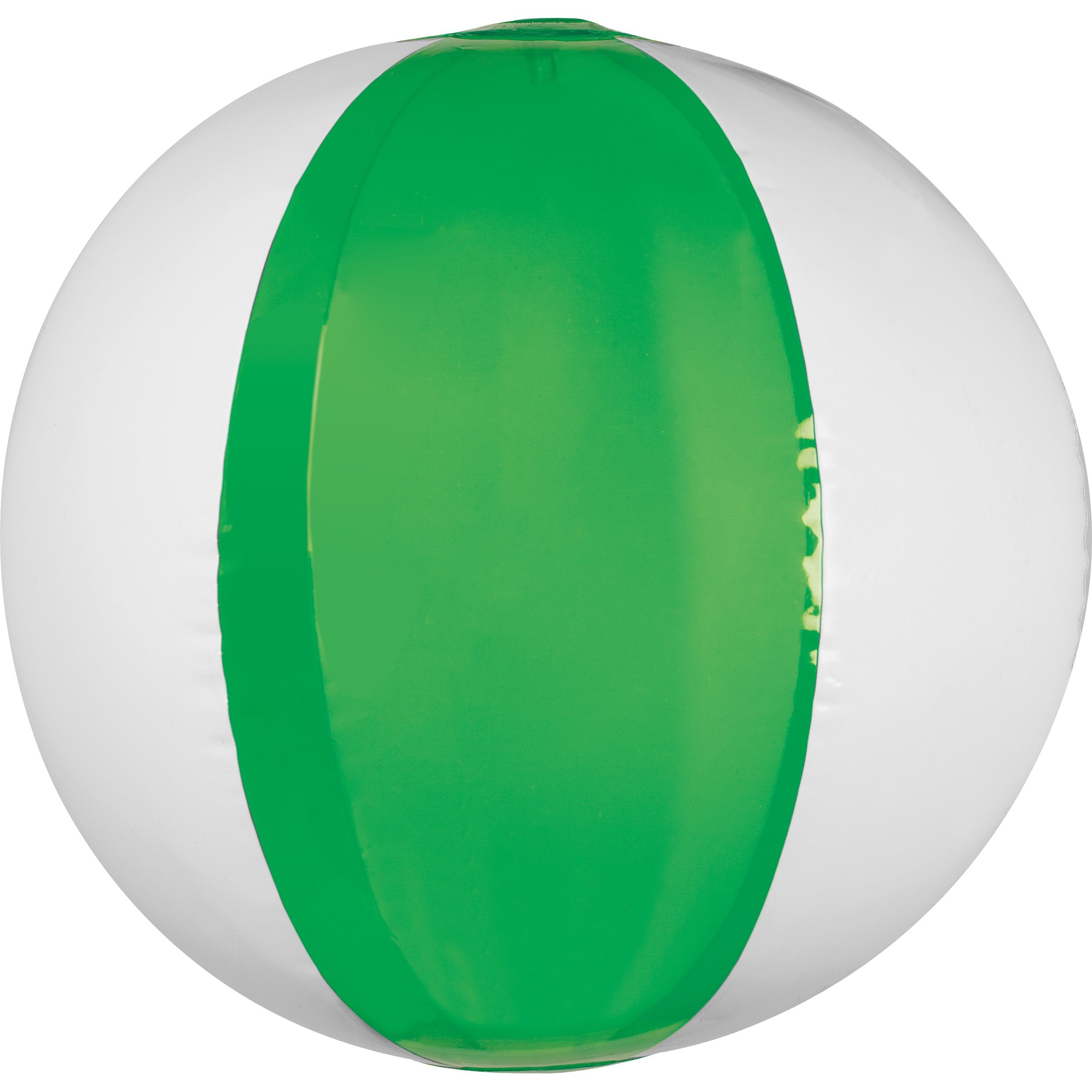 MA50914-09Strandball bicolour farbig_transparent MARGARETHE_ gruen