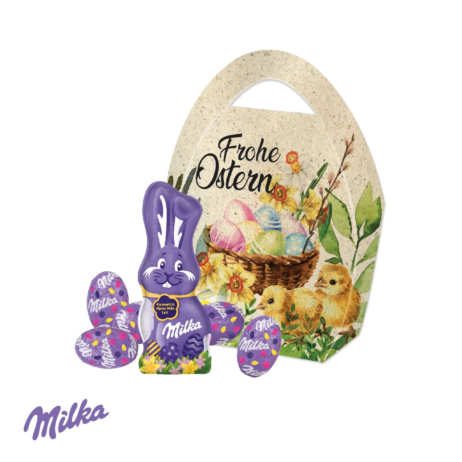CD94642Premium Osterei mit Schokoladenmischung von Milka