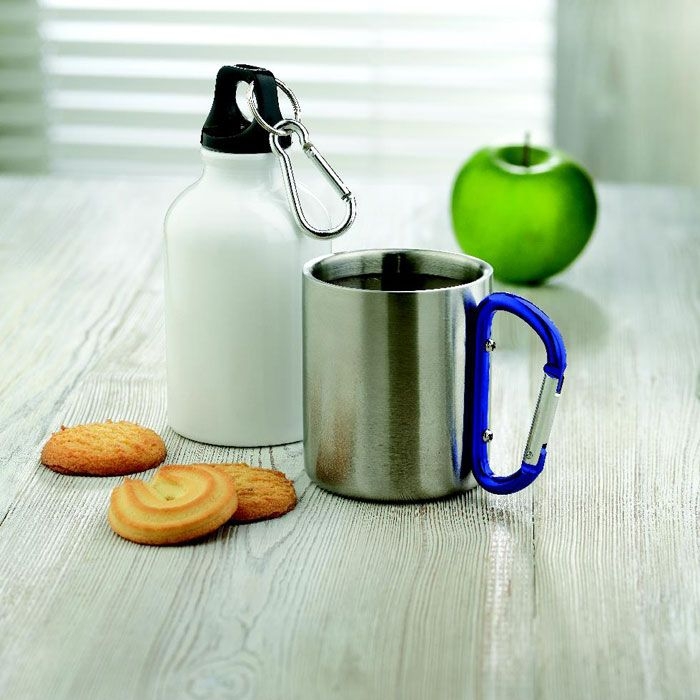 MO8313-04Trumbo Trinkbecher mit Karabiner_ blau