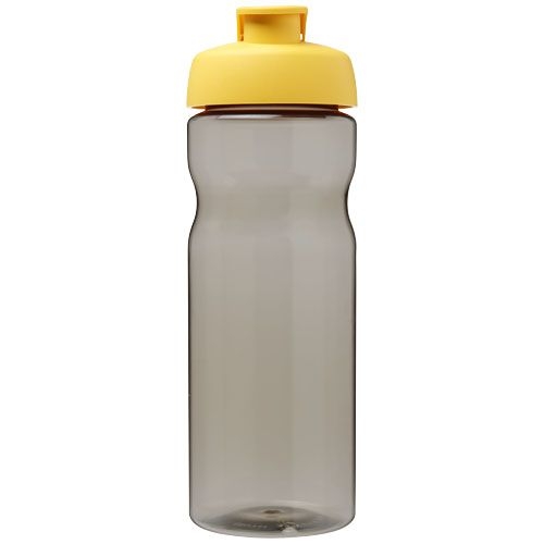 PF210436-5H2O Active® Base Tritan™ 650 ml Sportflasche mit Klappdeckel_ kohle_gelb