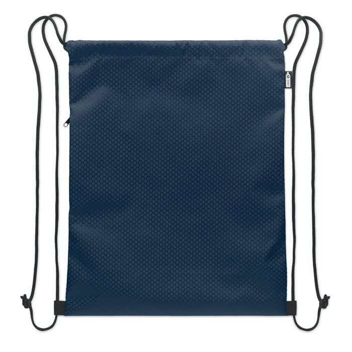 MO2920-04Daykit Beutel mit Kordelzug 420D RPET_ blau