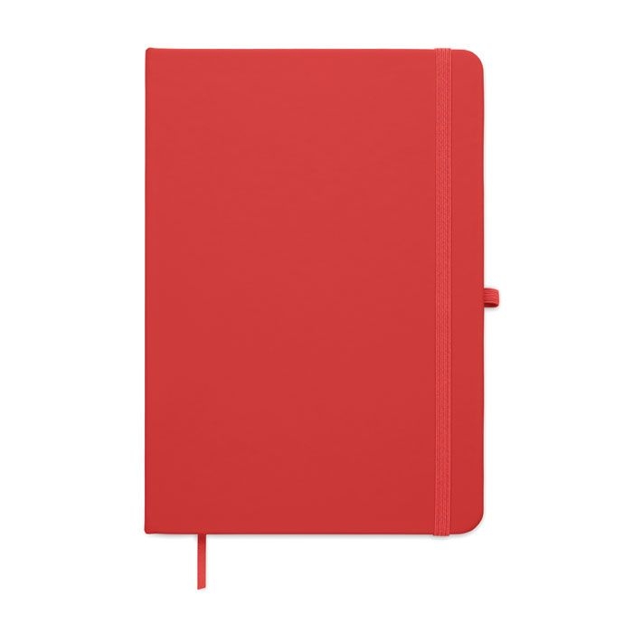 MO3124-05Arcoloop DIN A5 Notizbuch recy. PU_ rot