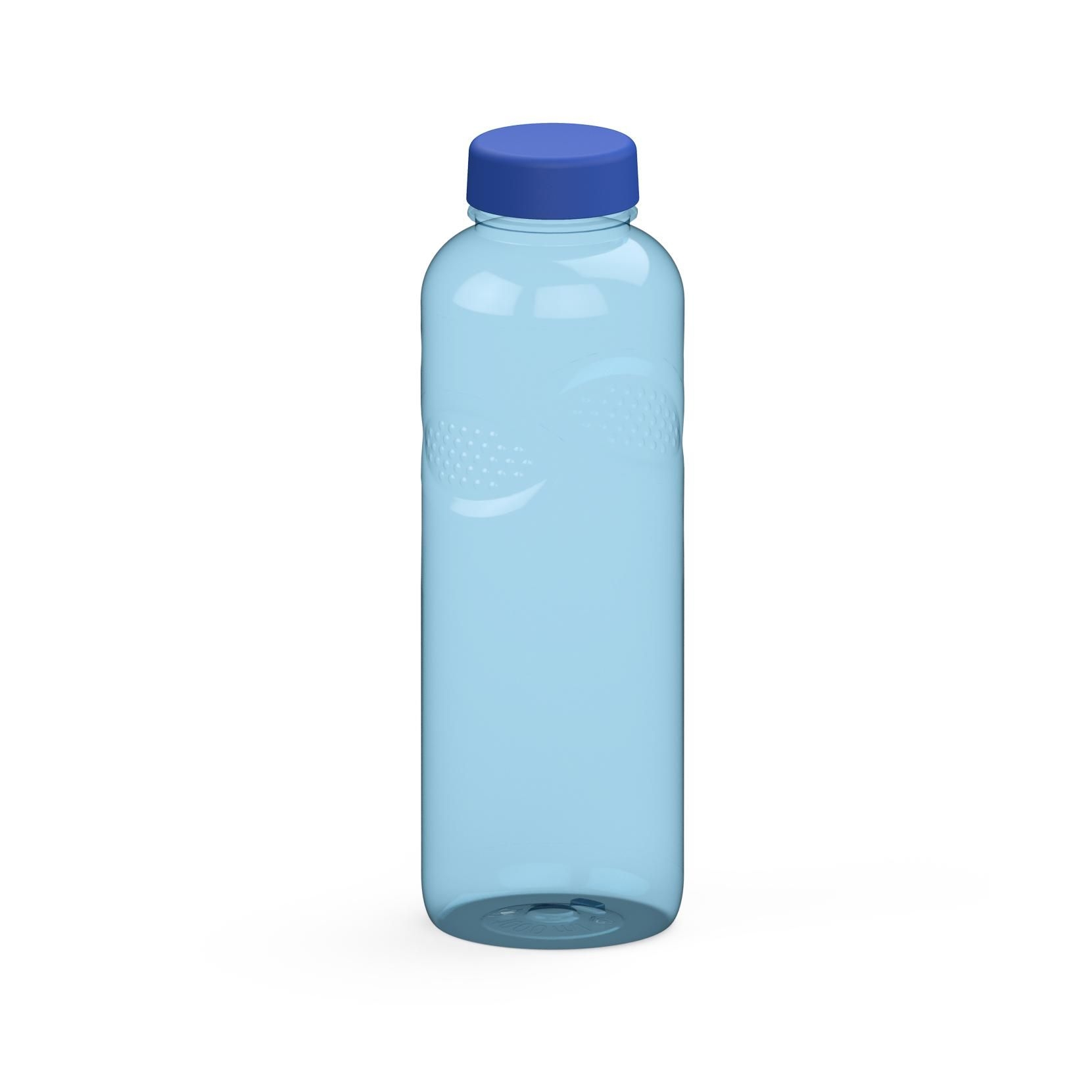 EL01572-6Trinkflasche Carve _Refresh_ 1_0 l_ transparent-blau_ blau