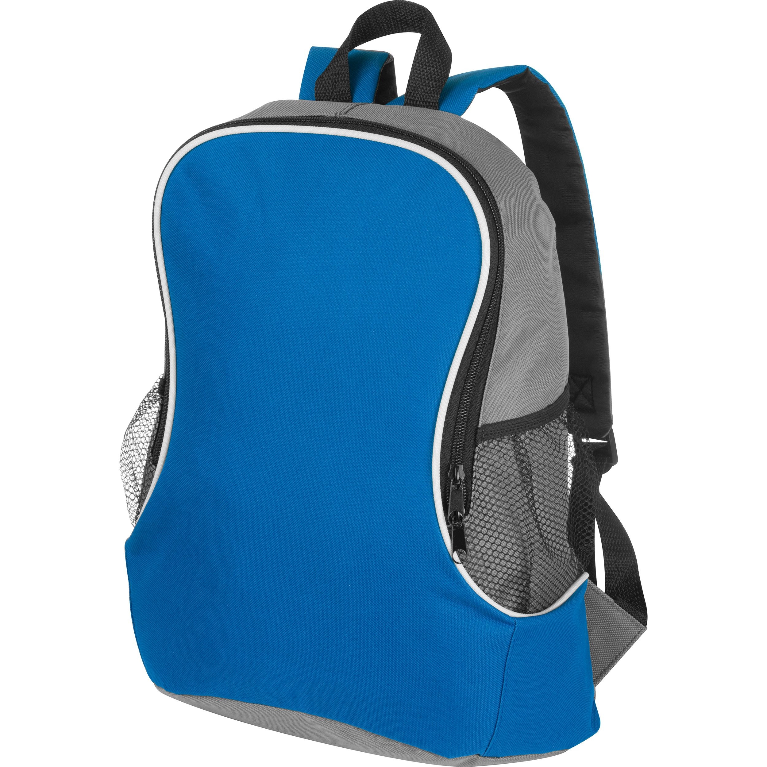 MA68933-04Rucksack mit Seitenfaechern aus Polyester CAMERON_ blau