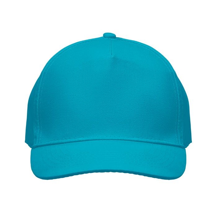 MO2345-12Sunny Baseball cap 5 panels 180gr_ tuerkis