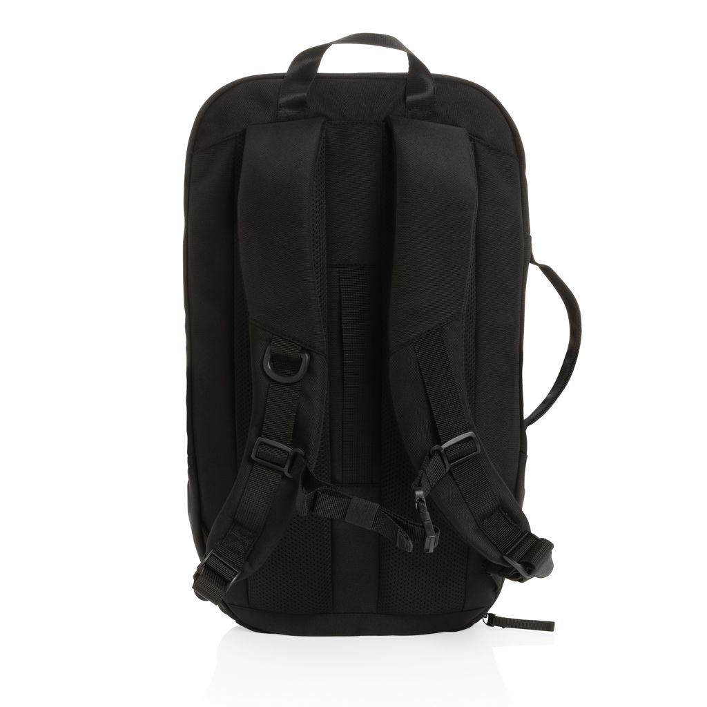 XDP762_77-1Swiss Peak AWARE™ RPET 15.6_ Work _ Gym Rucksack_ schwarz