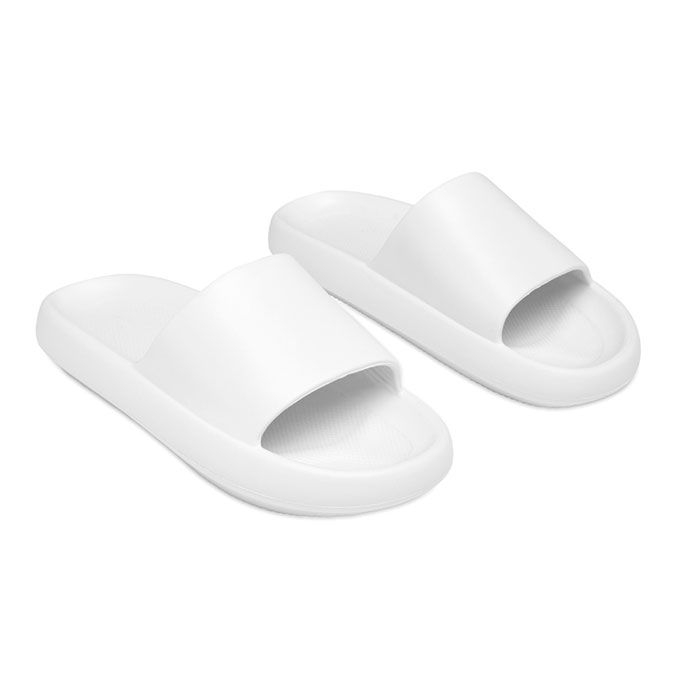 MO2897-06Evaslide Badeschlappen Groesse 40_41_ weiss