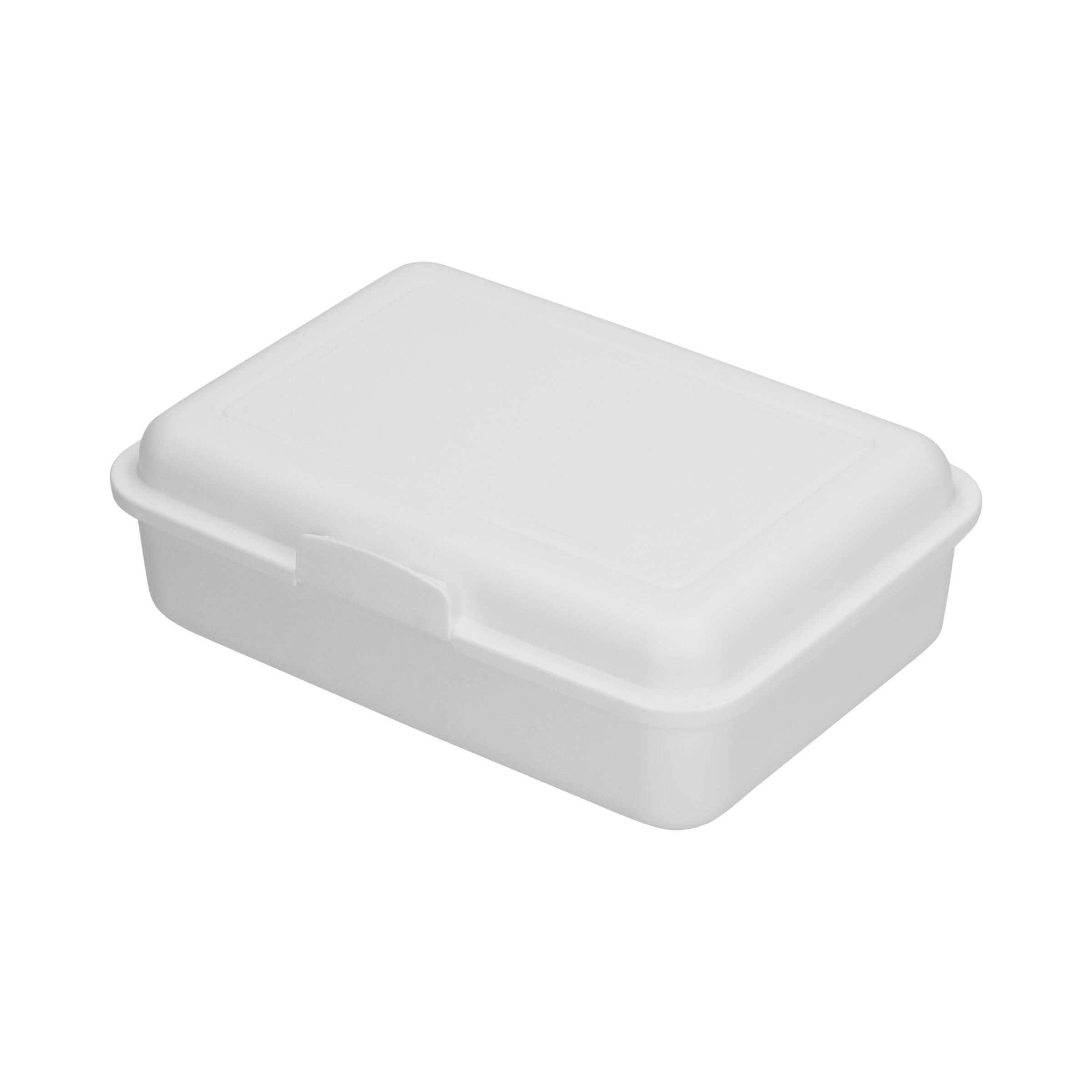 EL05276-1Vorratsdose _School-Box_ mittel mit Trennwand_ weiss