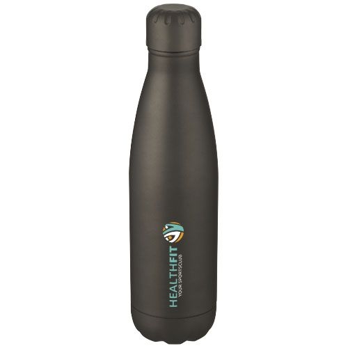 PF100671-10Cove 500 ml vakuumisolierte Edelstahlflasche_ grau matt