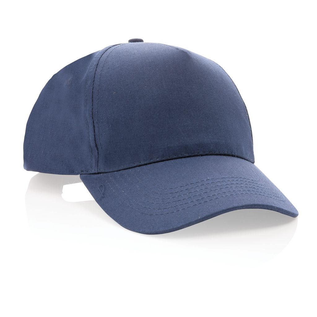 XDP453.33-9Impact 5 Panel Kappe aus 190gr rCotton mit AWARE™ Tracer_ navy blau