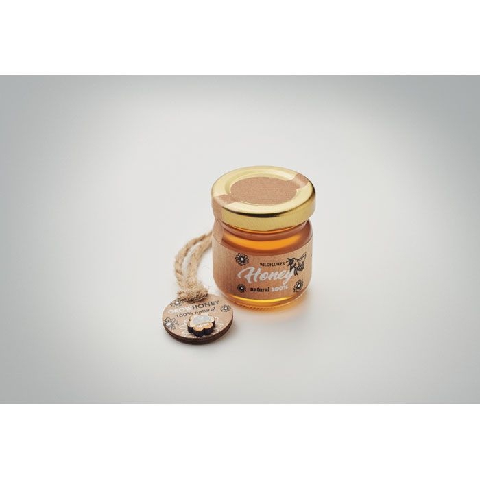 MO6439-40Bumle Wildblumenhonig 50 g Glas_ holz