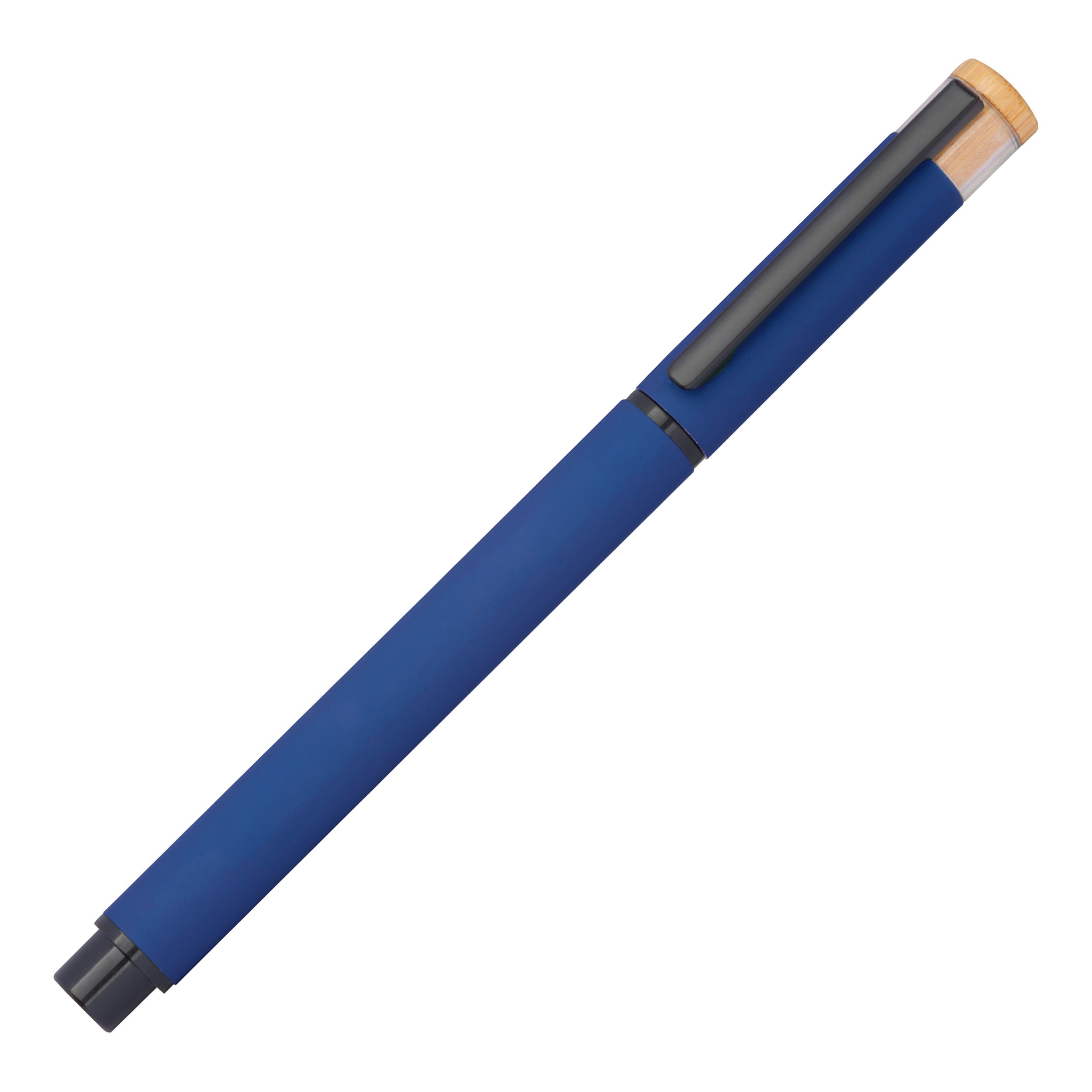 MA14706-04Schreibset aus recyceltem Aluminium RAFFAELE_ blau