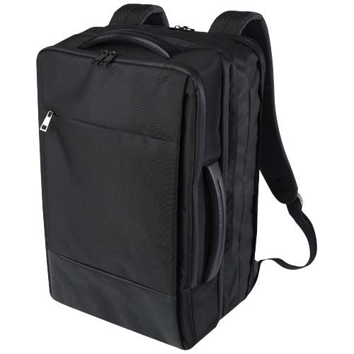 PF130057-1Expedition Pro 35L_ 17_ GRS recycelter erweiterbarer Laptop-Rucksack_ schwarz