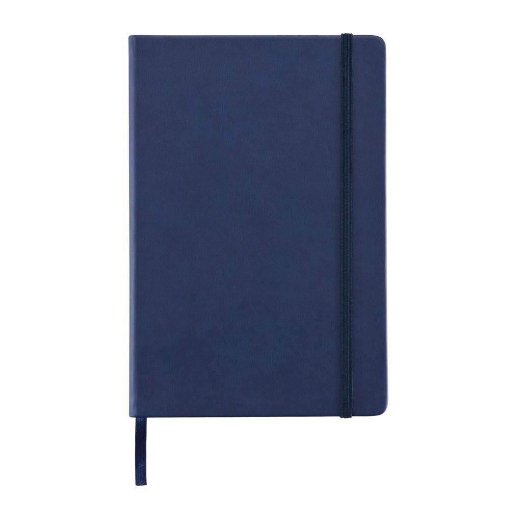 XDP773.42-5Deluxe Hardcover PU A5 Notizbuch_ navy blau