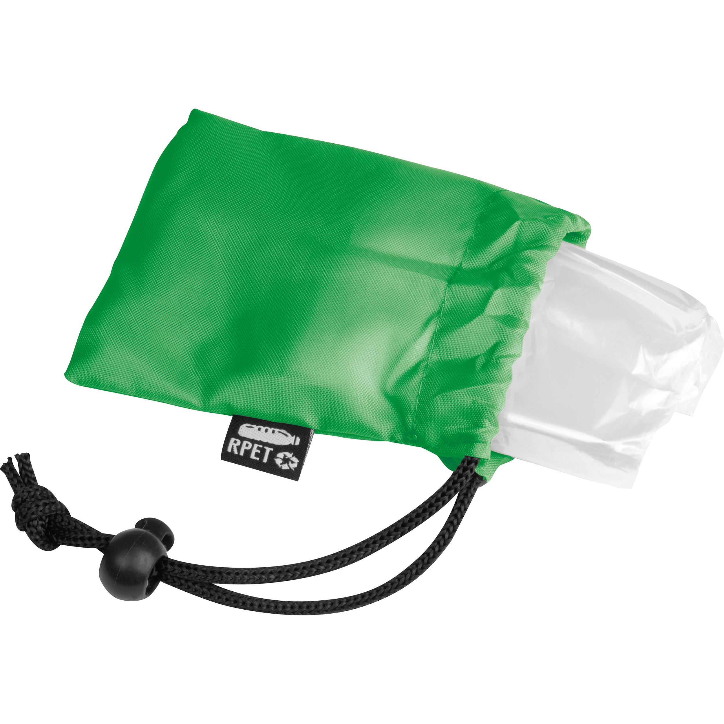 MA43788-09Regenponcho mit Etui aus RPET GEORG_ gruen
