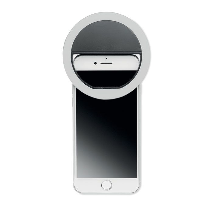 MO6242-03Helie Selfie-Ringlicht mit Clip_ schwarz