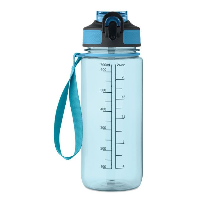 MO2792-52Enkel Sport-Trinkflasche 700ml_ transparent hellblau