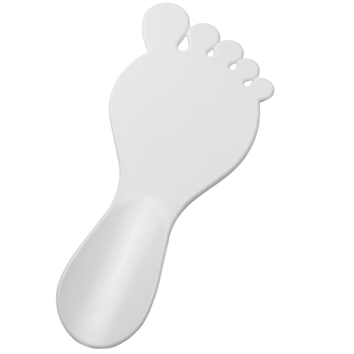 HE8629-0Schuhloeffel _Fuss_ weiss