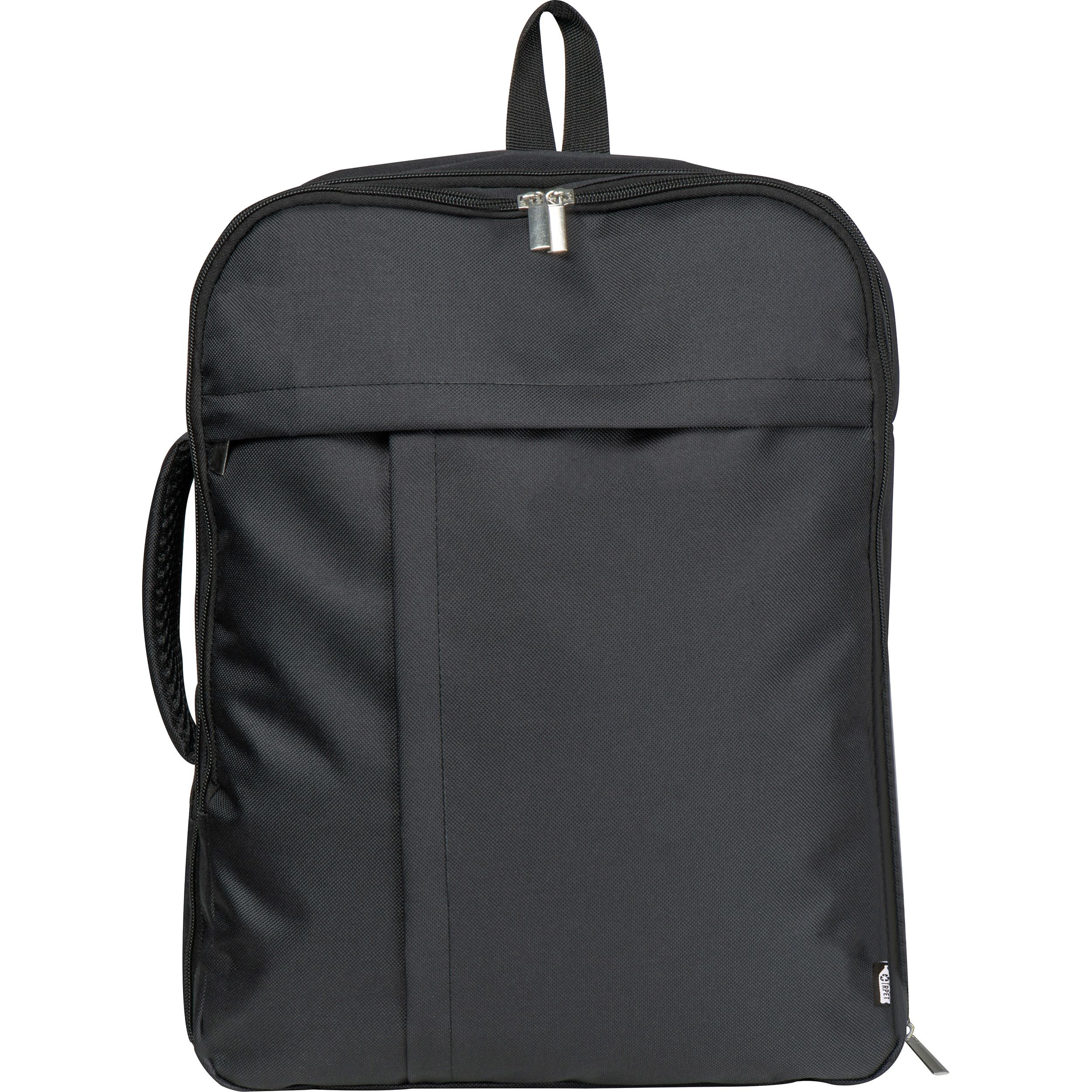 MA64399-03CrisMa Reiserucksack aus RPET JUTTA_ schwarz