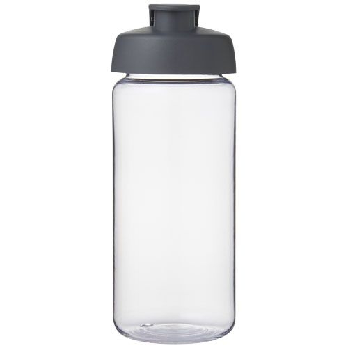 PF210445-18H2O Active® Octave Tritan™ 600-ml-Sportflasche mit Klappdeckel_ transparent klar_grau