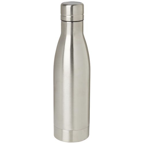 PF100736-4Vasa RCS-zertifizierte Kupfer-Vakuum Isolierflasche aus recyceltem Edelstahl_ 500 ml_ silber