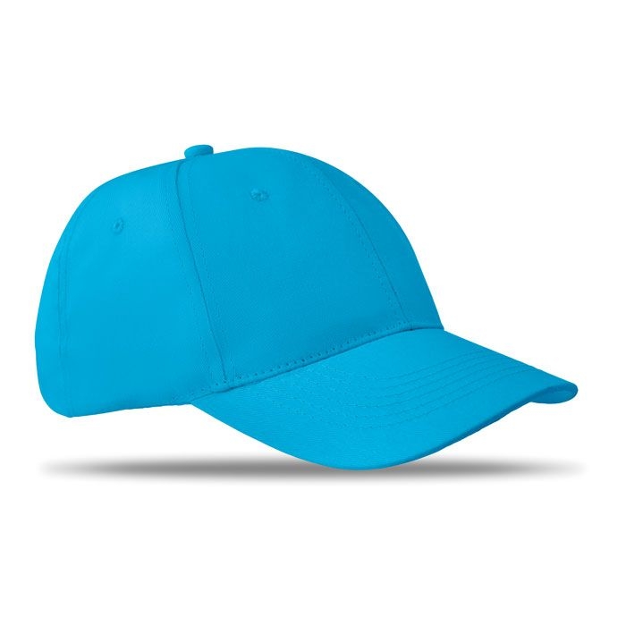 MO8834-12Basie Apollo Baseball cap 6 panels 160g_m²_ tuerkis