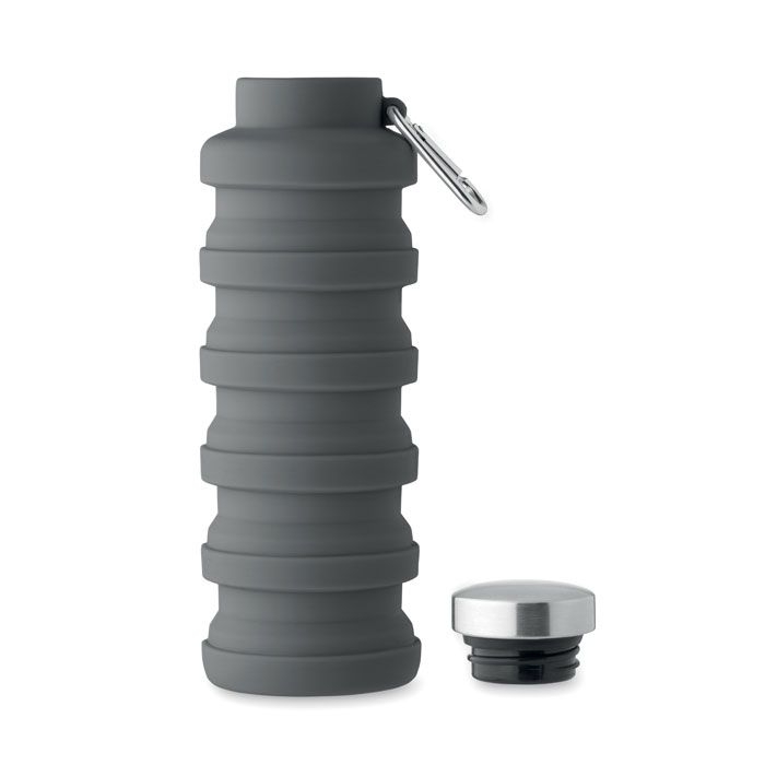 MO2548-15Kolapsi Faltbare Flasche 500ml_ steingrau