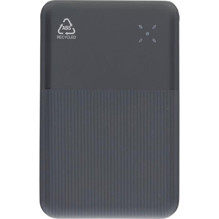 GI1298469-01Recycelte ABS-Powerbank Rayen_ schwarz