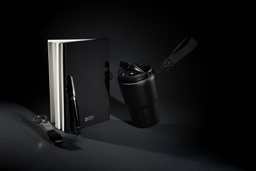 XDP774.67-01Swiss Peak RCS Deluxe Business-Set mit Becher_ schwarz