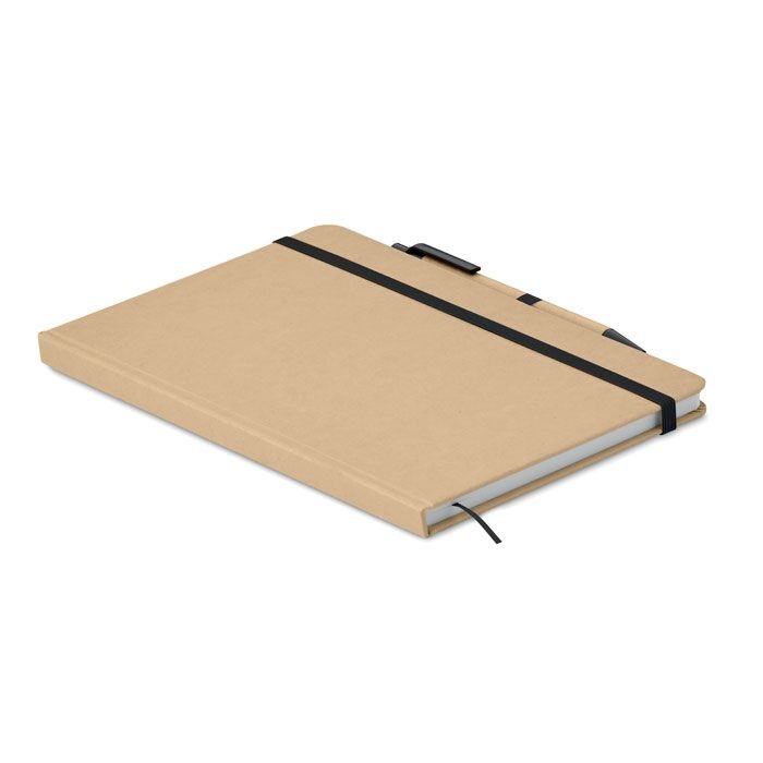 MO2396-03Caratil DIN A5-Notizbuch recy._ schwarz