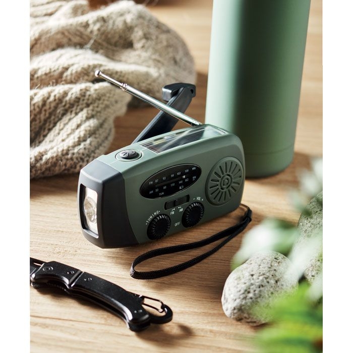 MO2746-60Onda AM_FM Radio mit Taschenlampe_ dunkelgruen