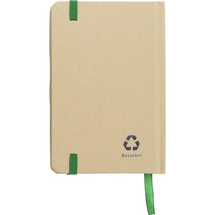 GI970665-06Notizbuch aus recyceltem Papier _A6_  John_ gelb