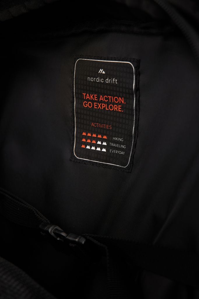 XDND200.05-01Nordic Drift RCS Traveling Rucksack 25L_ schwarz