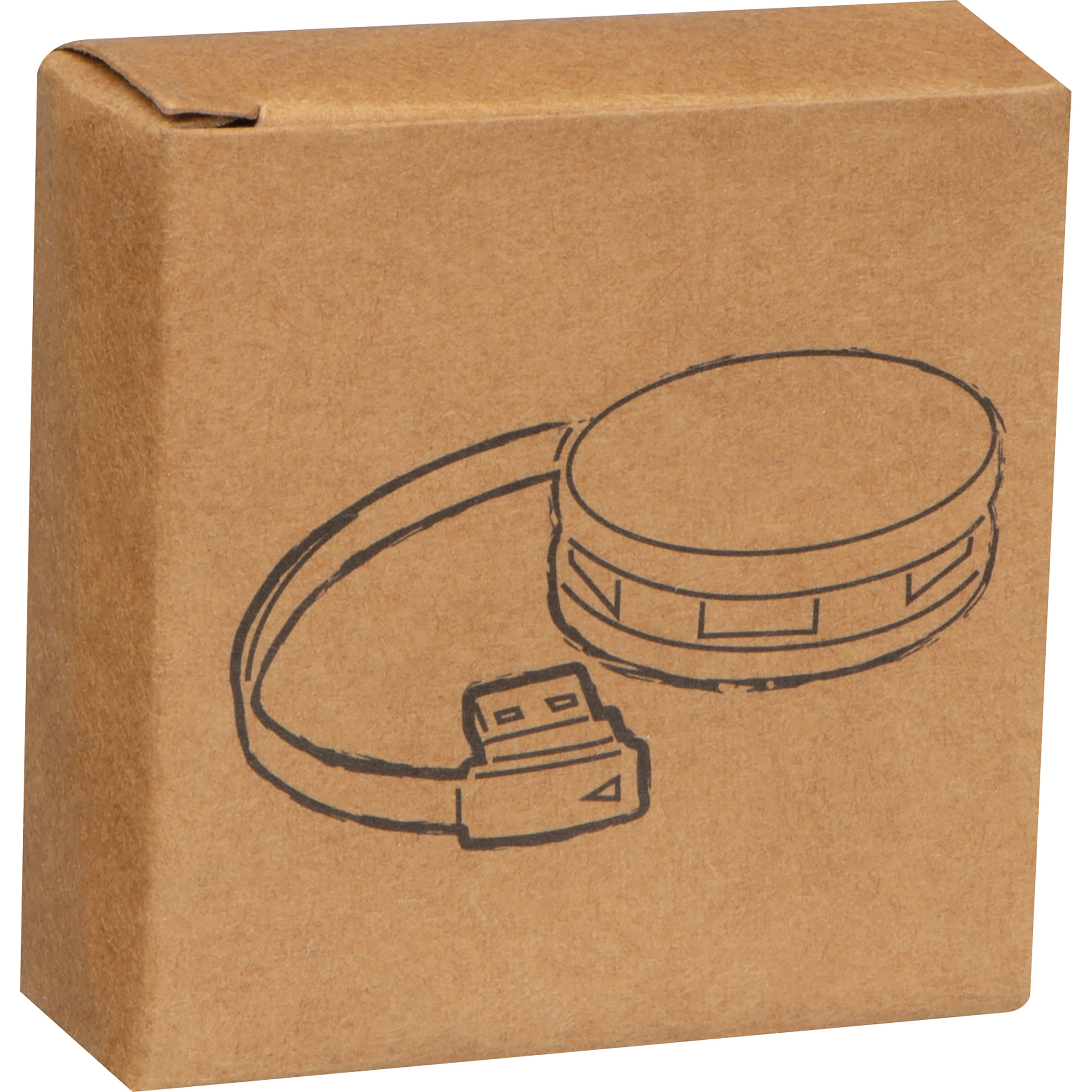 MA20659-06USB Hub aus Kunststoff mit 4 Anschluessen SUSAN_ weiss