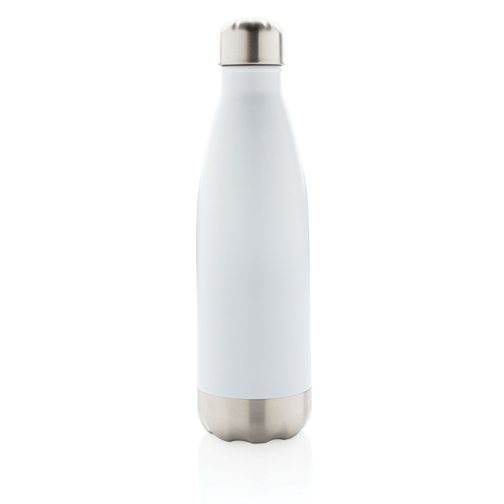 XDP436.49-3Vakuumisolierte Stainless Steel Flasche_ weiss